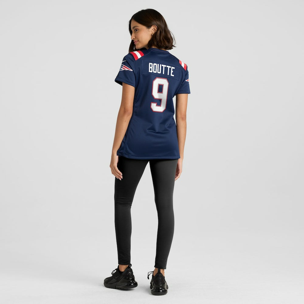 Kayshon Boutte New England Patriots Women's Game Jersey - Navy Jerseys