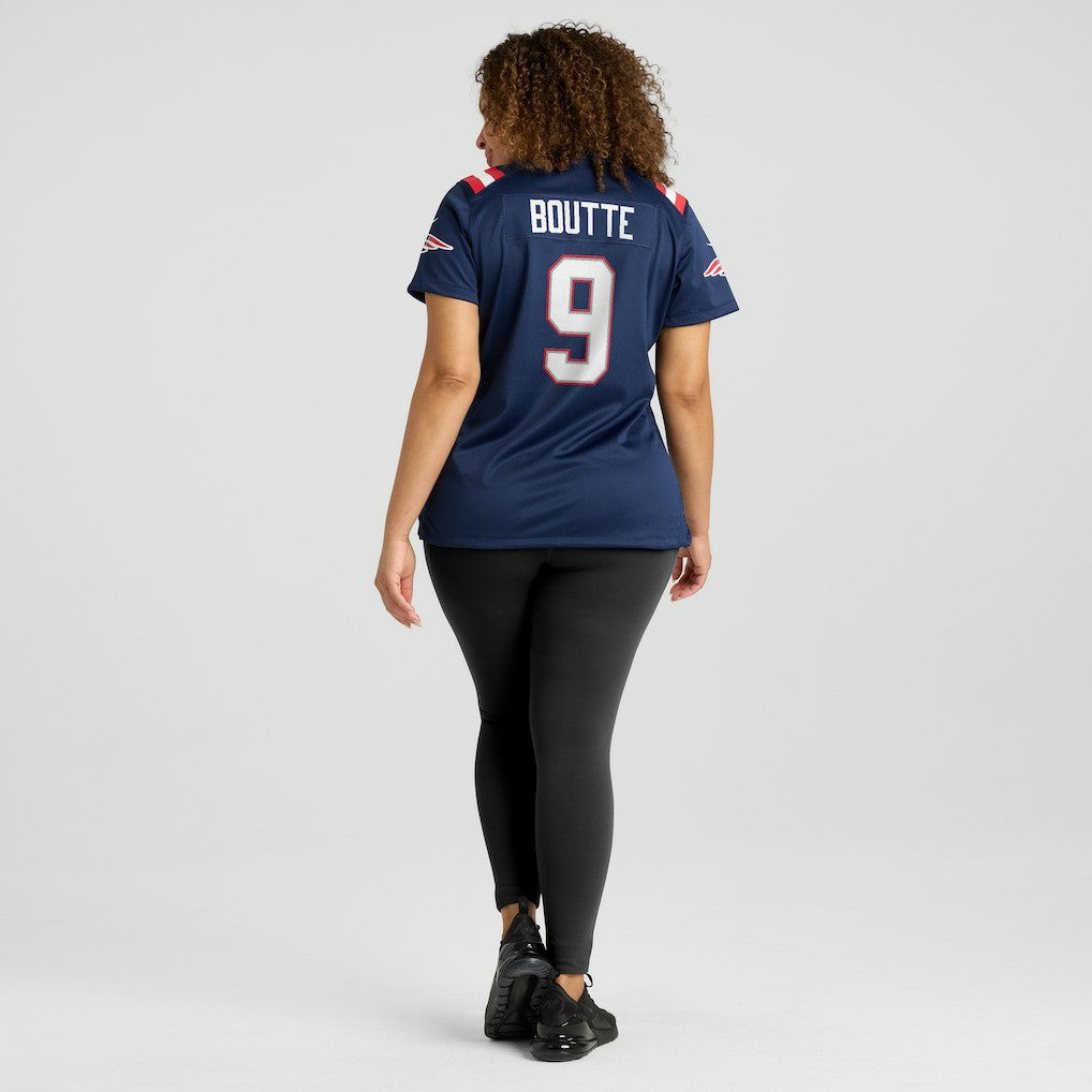 Kayshon Boutte New England Patriots Women's Game Jersey - Navy Jerseys