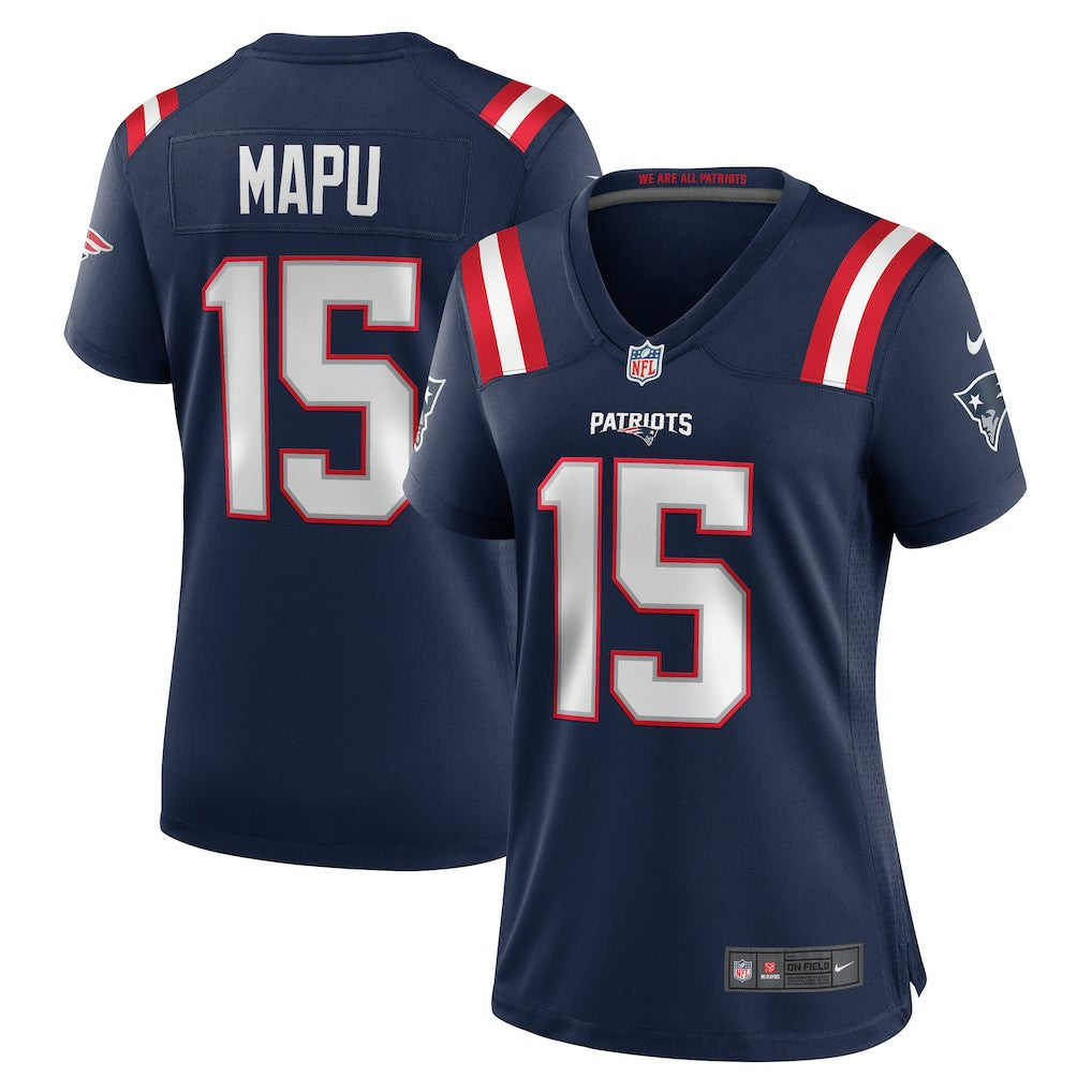 Marte Mapu New England Patriots Women's Game Jersey - Navy Jerseys