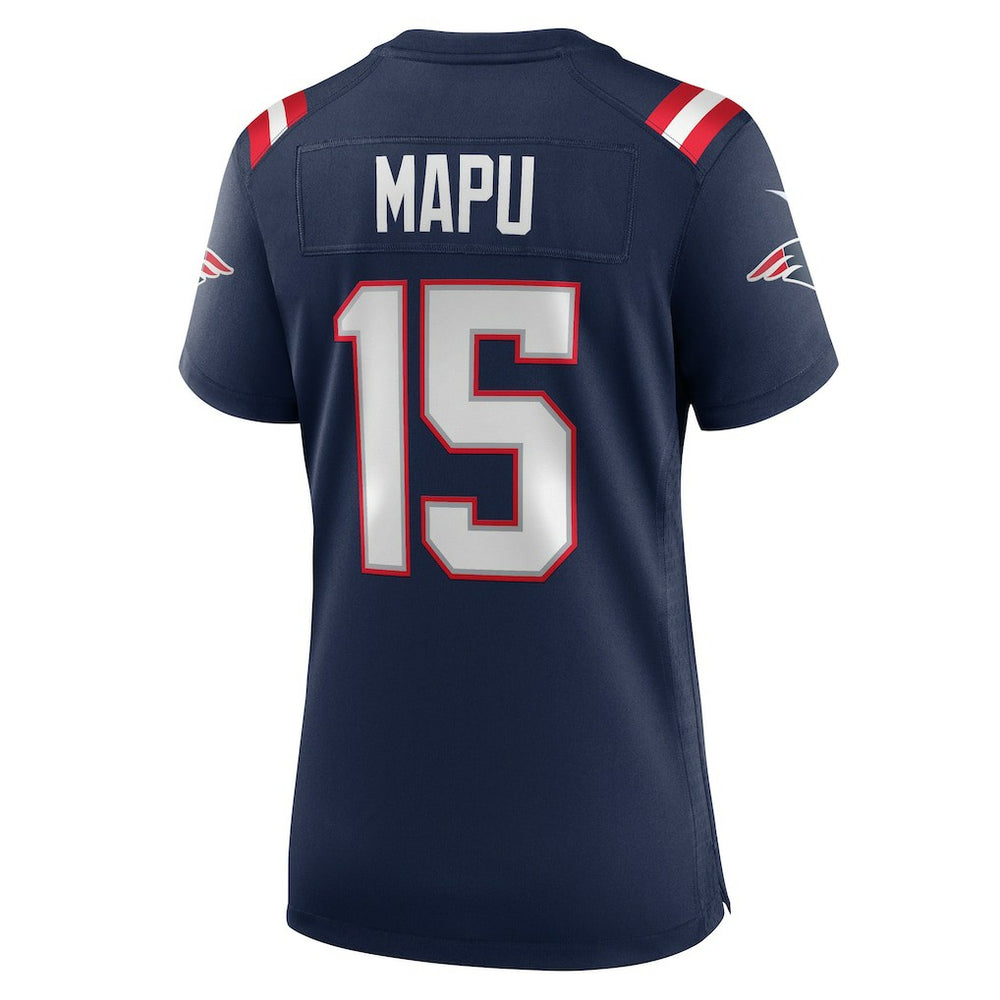 Marte Mapu New England Patriots Women's Game Jersey - Navy Jerseys
