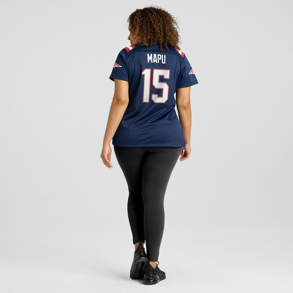 Marte Mapu New England Patriots Women's Game Jersey - Navy Jerseys