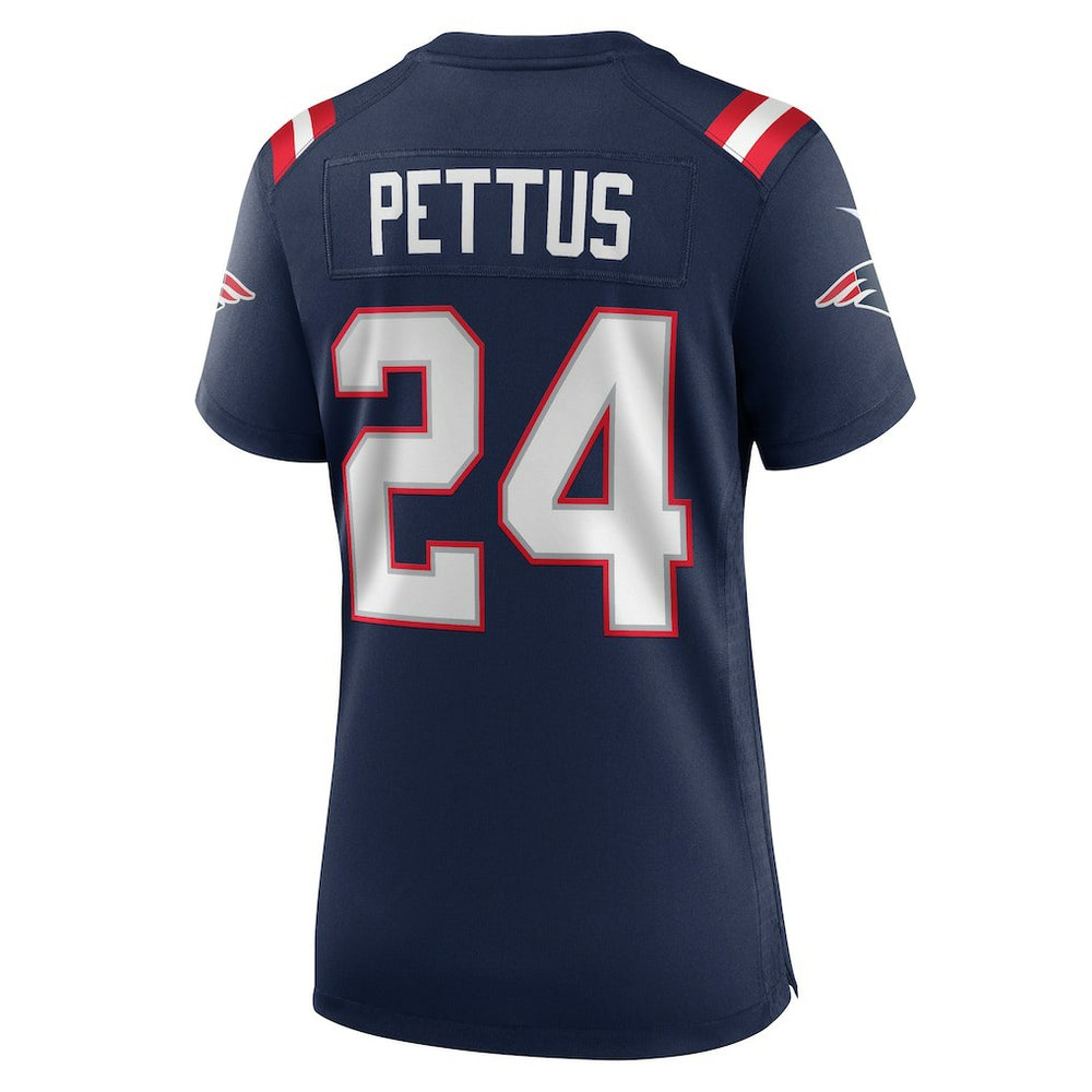 Dell Pettus New England Patriots Women's Game Jersey - Navy Jerseys
