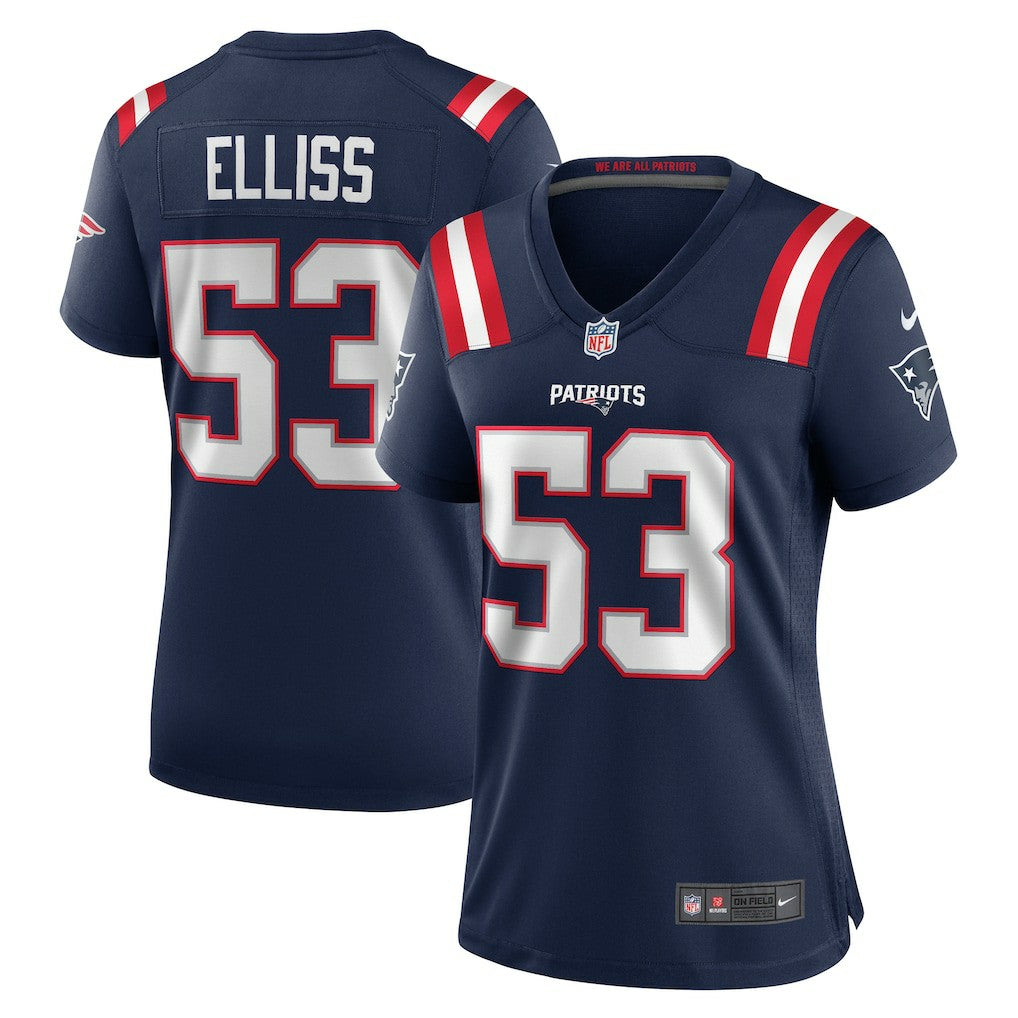 Christian Elliss New England Patriots Women's Game Jersey - Navy Jerseys