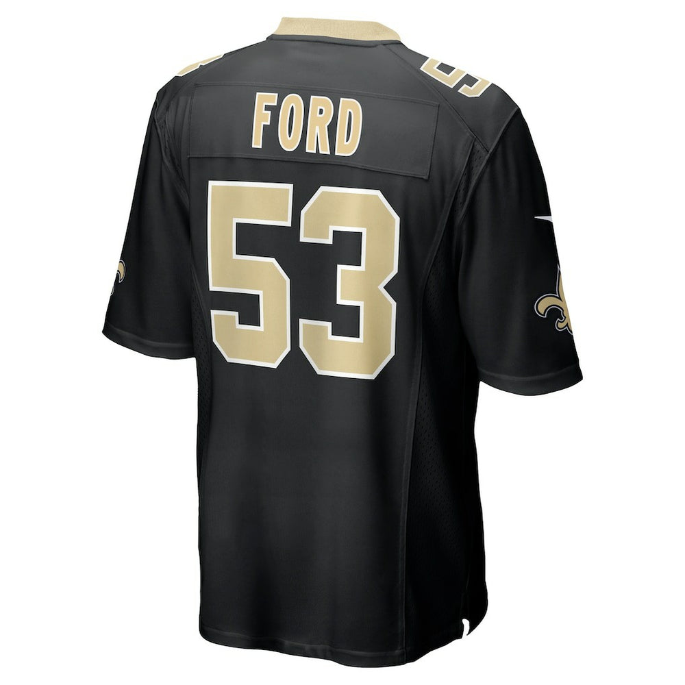 Jaylan Ford New Orleans Saints Game Jersey - Black Jerseys