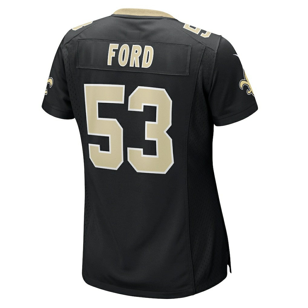 Jaylan Ford New Orleans Saints Women's Game Jersey - Black Jerseys