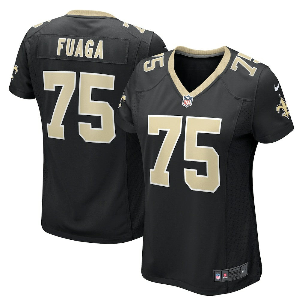 Taliese Fuaga New Orleans Saints Women's Game Jersey - Black Jerseys