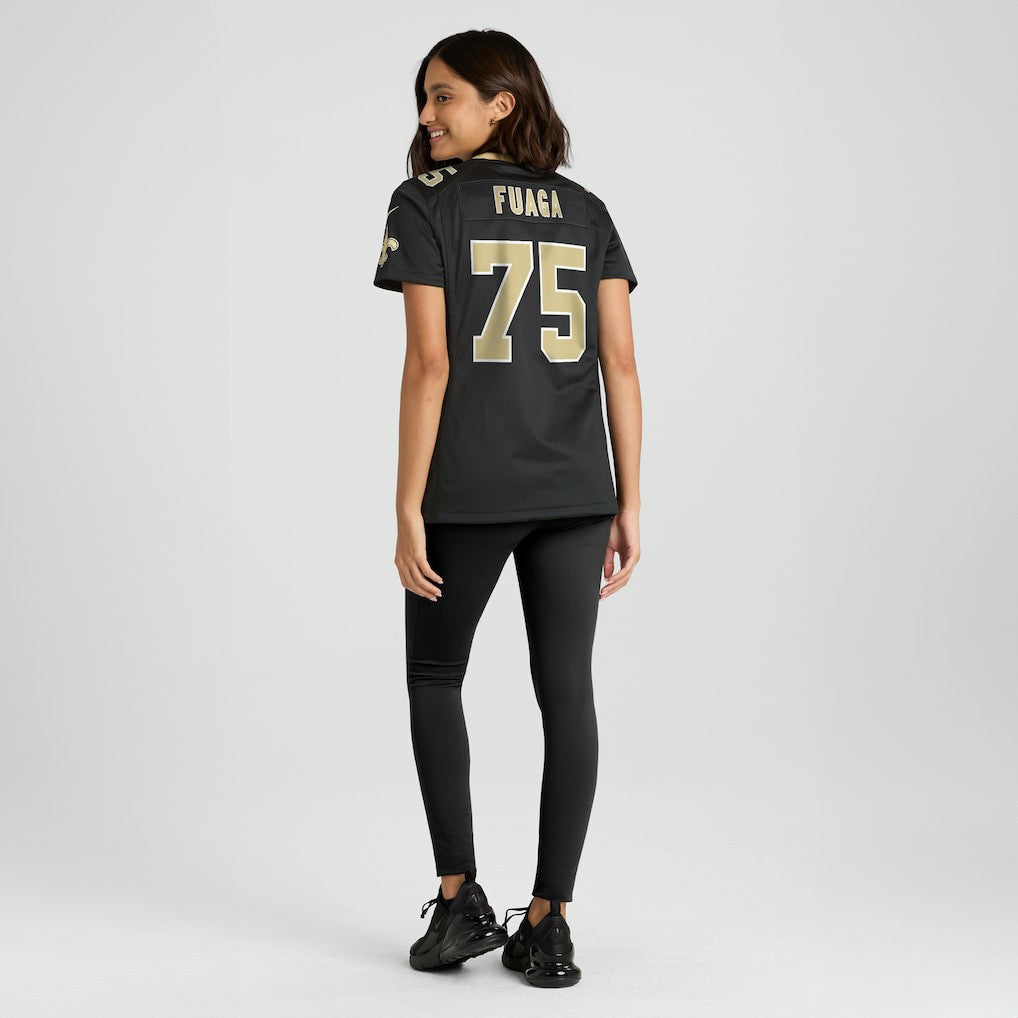 Taliese Fuaga New Orleans Saints Women's Game Jersey - Black Jerseys