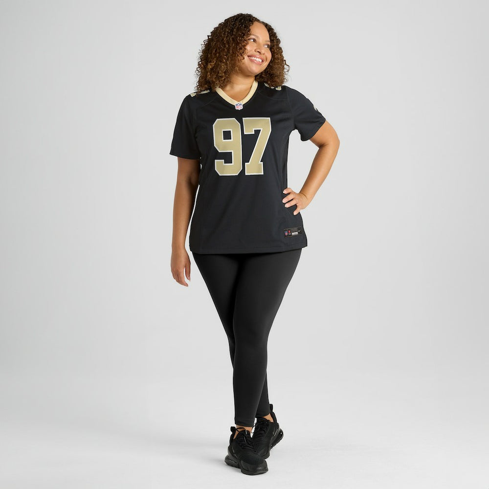 Khristian Boyd New Orleans Saints Women's Game Jersey - Black Jerseys