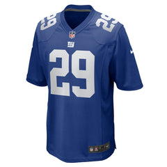Tyrone Tracy Jr. New York Giants Team Game Jersey - Royal Jerseys