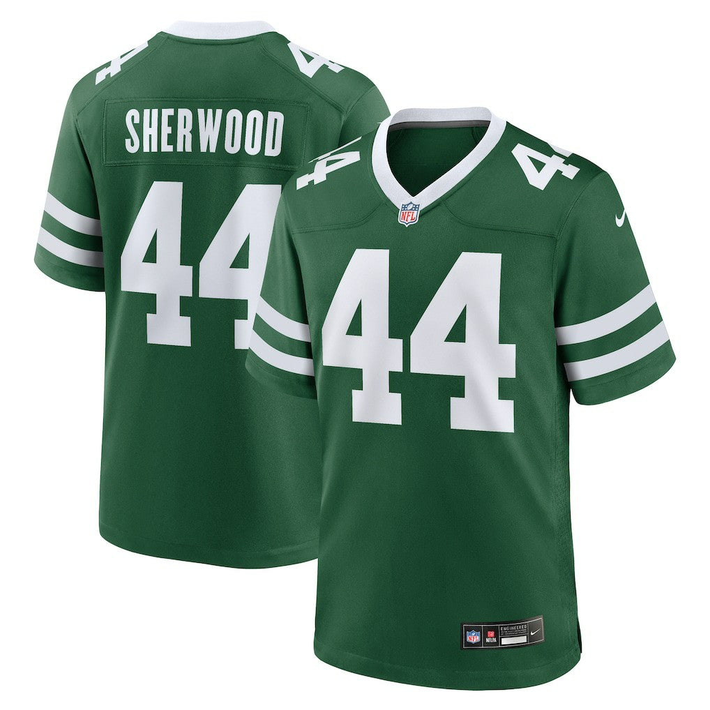 Jamien Sherwood New York Jets Team Game Jersey - Legacy Green Jerseys