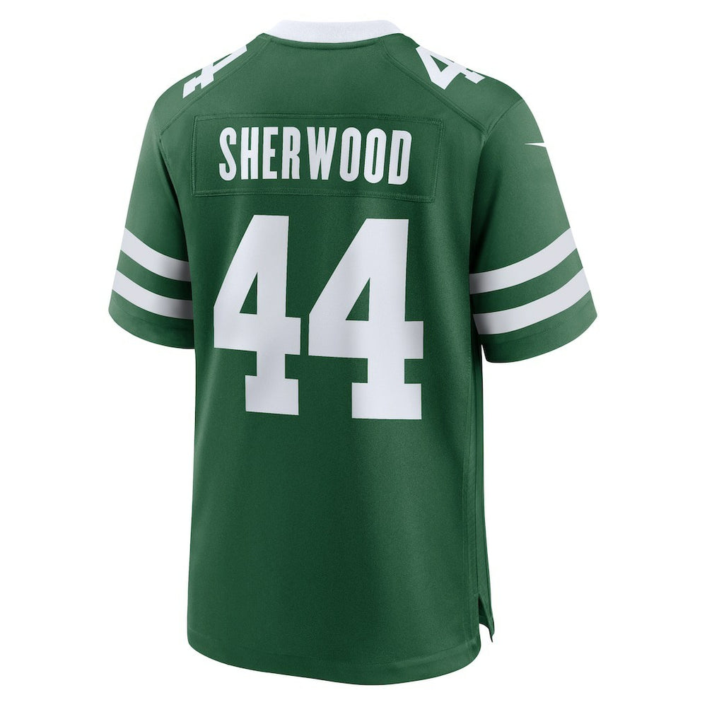 Jamien Sherwood New York Jets Team Game Jersey - Legacy Green Jerseys