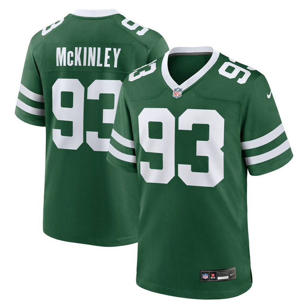 Takk McKinley New York Jets Team Game Jersey - Legacy Green Jerseys