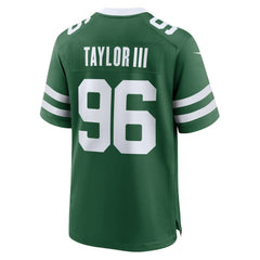 Leonard Taylor III New York Jets Team Game Jersey - Legacy Green Jerseys
