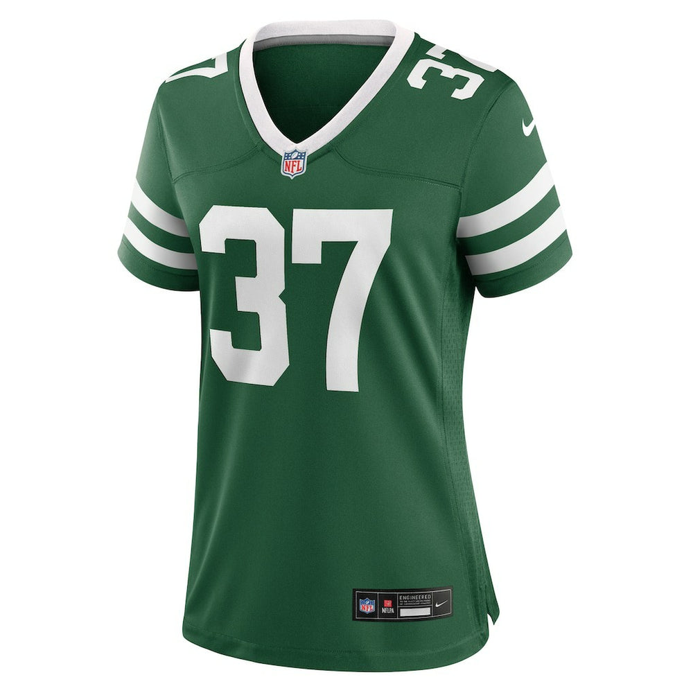 Qwan'tez Stiggers New York Jets Women's Game Jersey - Legacy Green Jerseys