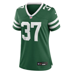 Qwan'tez Stiggers New York Jets Women's Game Jersey - Legacy Green Jerseys