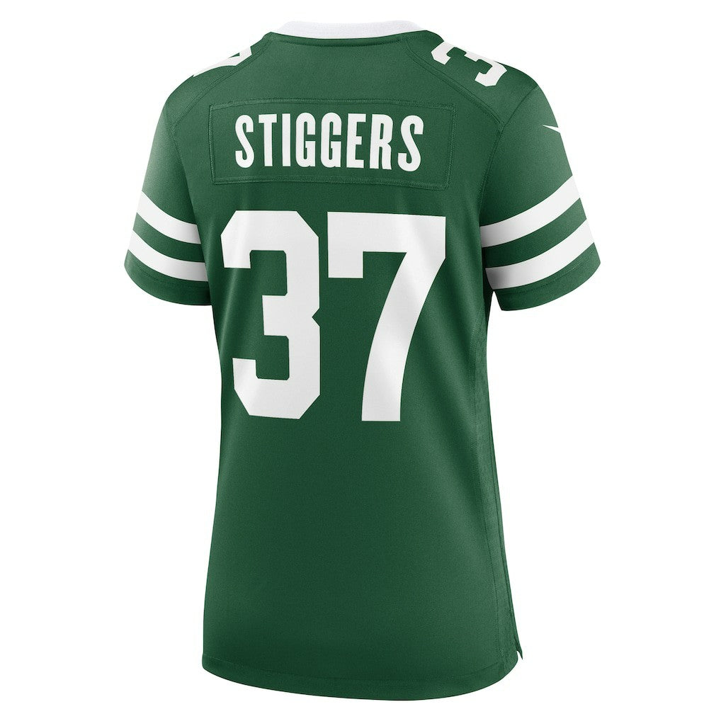 Qwan'tez Stiggers New York Jets Women's Game Jersey - Legacy Green Jerseys