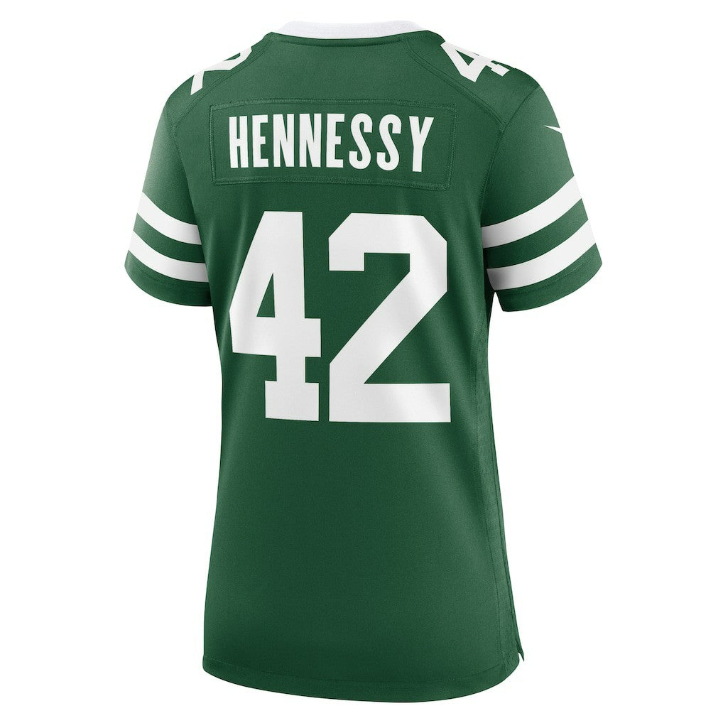 Thomas Hennessy New York Jets Women's Game Jersey - Legacy Green Jerseys