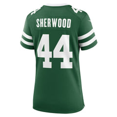 Jamien Sherwood New York Jets Women's Game Jersey - Legacy Green Jerseys