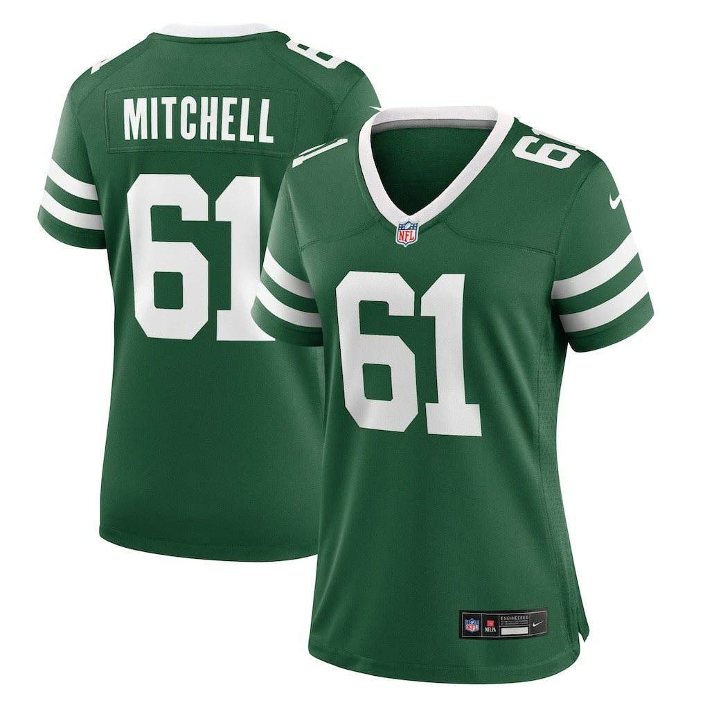 Max Mitchell New York Jets Women's Game Jersey - Legacy Green Jerseys