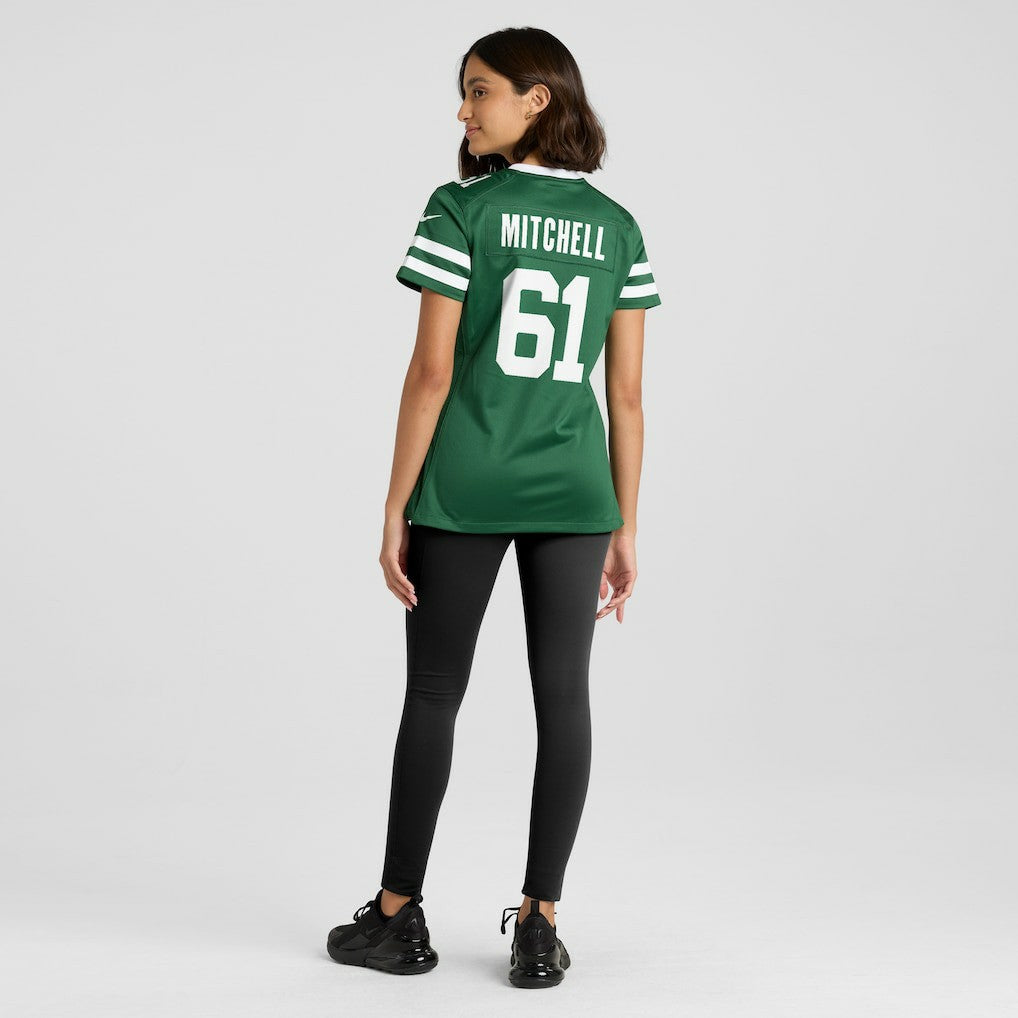 Max Mitchell New York Jets Women's Game Jersey - Legacy Green Jerseys