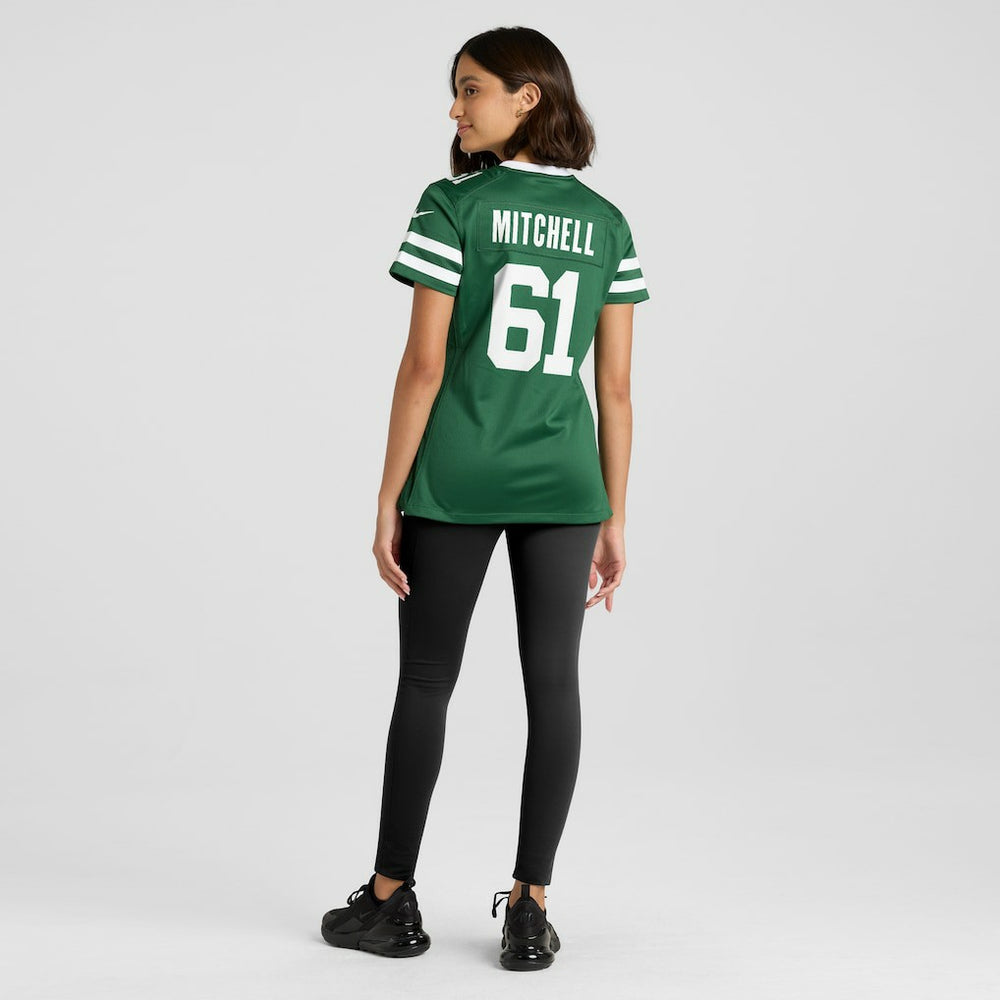 Max Mitchell New York Jets Women's Game Jersey - Legacy Green Jerseys