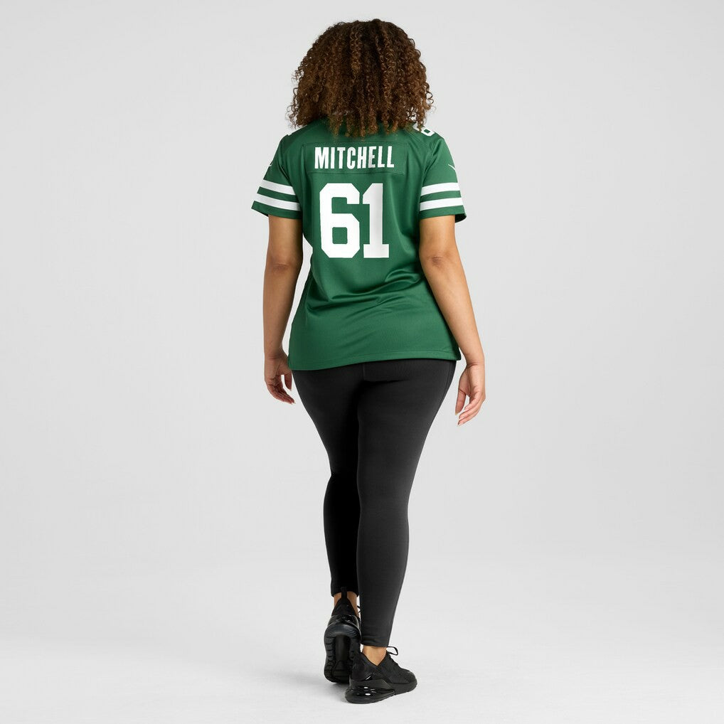 Max Mitchell New York Jets Women's Game Jersey - Legacy Green Jerseys