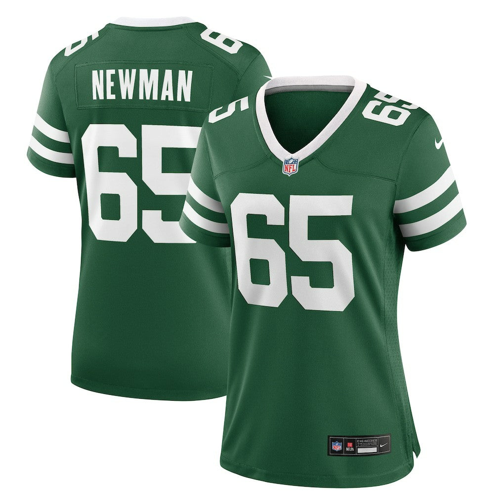 Xavier Newman New York Jets Women's Game Jersey - Legacy Green Jerseys