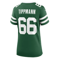 Joe Tippmann New York Jets Women's Game Jersey - Legacy Green Jerseys