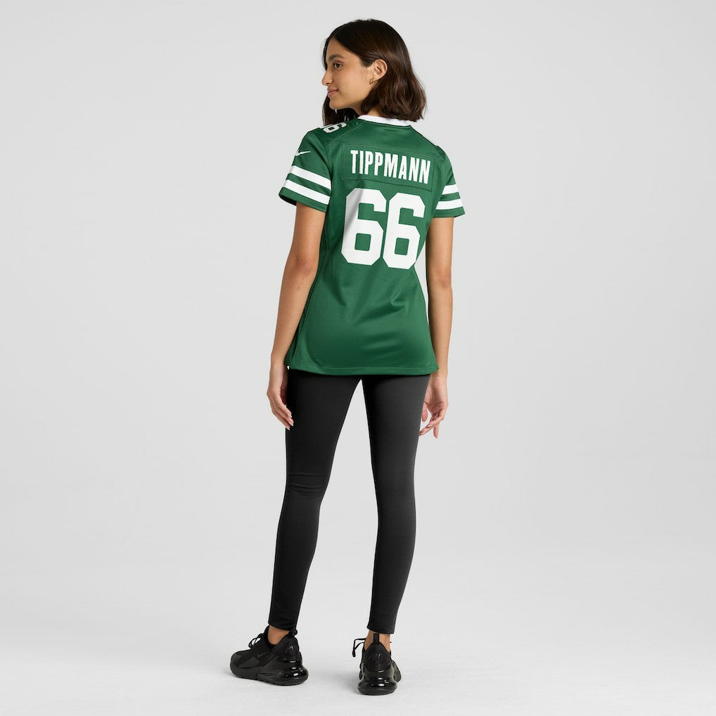 Joe Tippmann New York Jets Women's Game Jersey - Legacy Green Jerseys