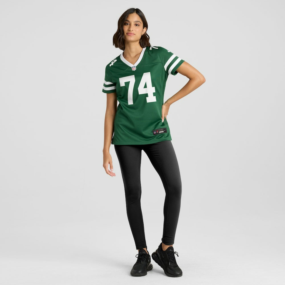 Olu Fashanu New York Jets Women's Game Jersey - Legacy Green Jerseys