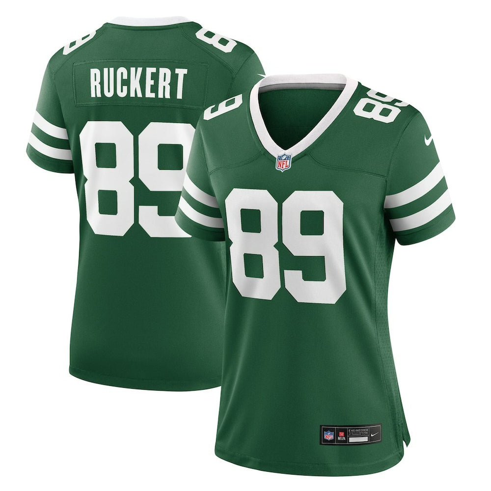 Jeremy Ruckert New York Jets Women's Game Jersey - Legacy Green Jerseys