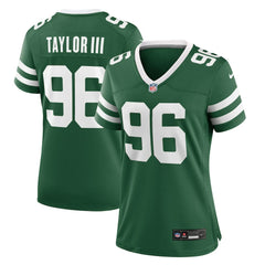 Leonard Taylor III New York Jets Women's Game Jersey - Legacy Green Jerseys