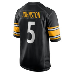 Cameron Johnston Pittsburgh Steelers Game Jersey - Black Jerseys