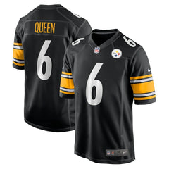 Patrick Queen Pittsburgh Steelers Game Jersey - Black Jerseys