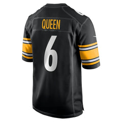 Patrick Queen Pittsburgh Steelers Game Jersey - Black Jerseys