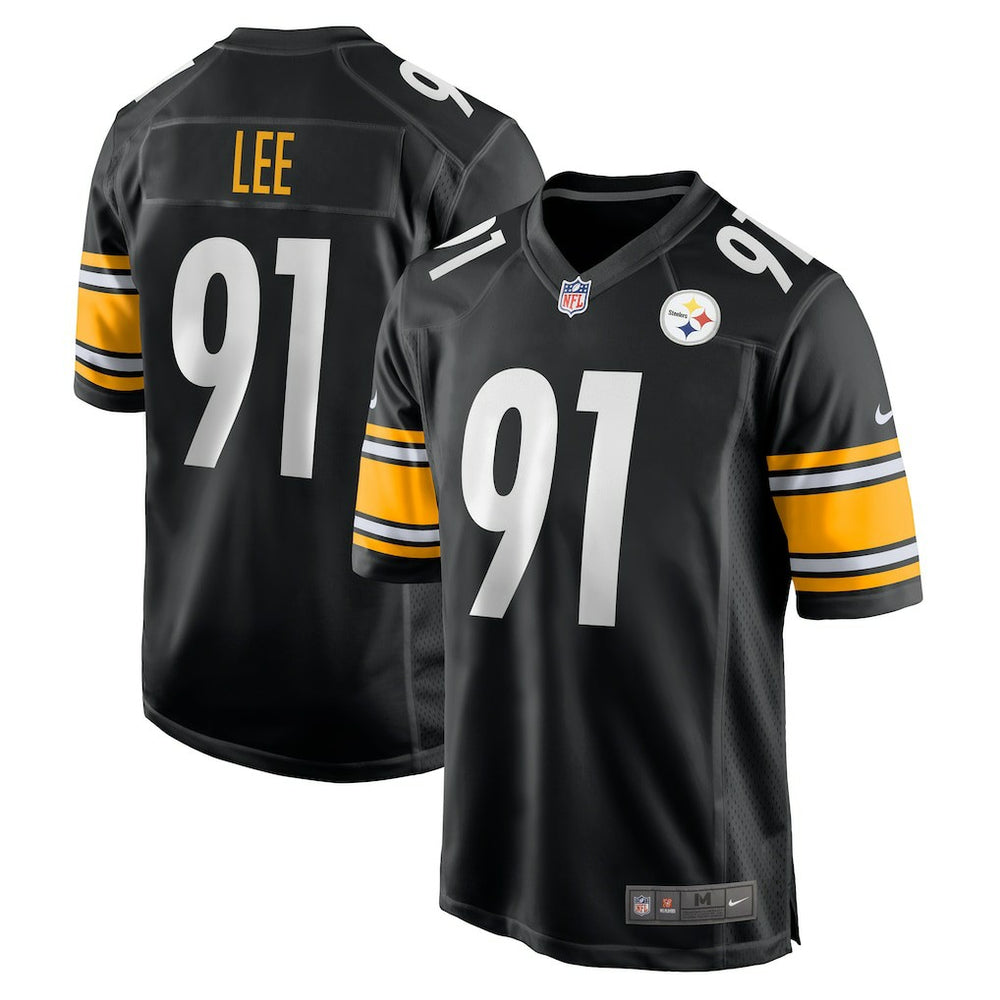 Logan Lee Pittsburgh Steelers Game Jersey - Black Jerseys