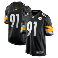 Logan Lee Pittsburgh Steelers Game Jersey - Black Jerseys