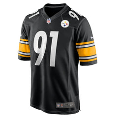 Logan Lee Pittsburgh Steelers Game Jersey - Black Jerseys