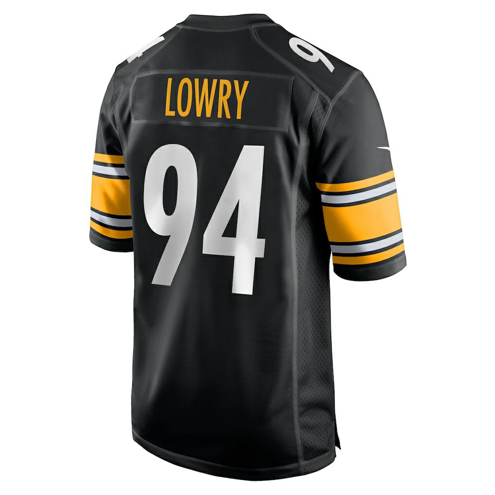 Dean Lowry Pittsburgh Steelers Game Jersey - Black Jerseys