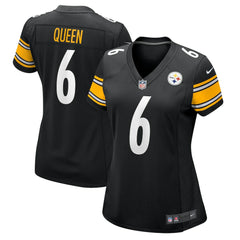 Patrick Queen Pittsburgh Steelers Women's Team Game Jersey - Black Jerseys