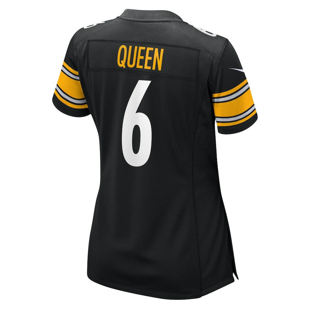 Patrick Queen Pittsburgh Steelers Women's Team Game Jersey - Black Jerseys