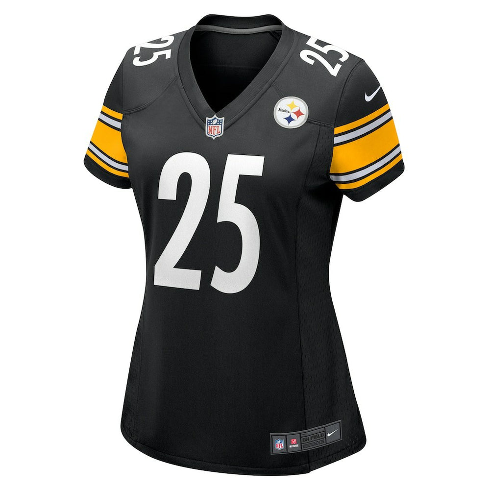 DeShon Elliott Pittsburgh Steelers Women's Team Game Jersey - Black Jerseys