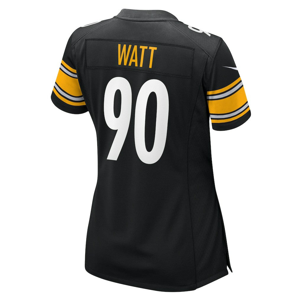 T.J. Watt Pittsburgh Steelers Women's Team Game Jersey - Black Jerseys