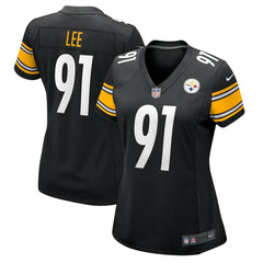 Logan Lee Pittsburgh Steelers Women's Team Game Jersey - Black Jerseys