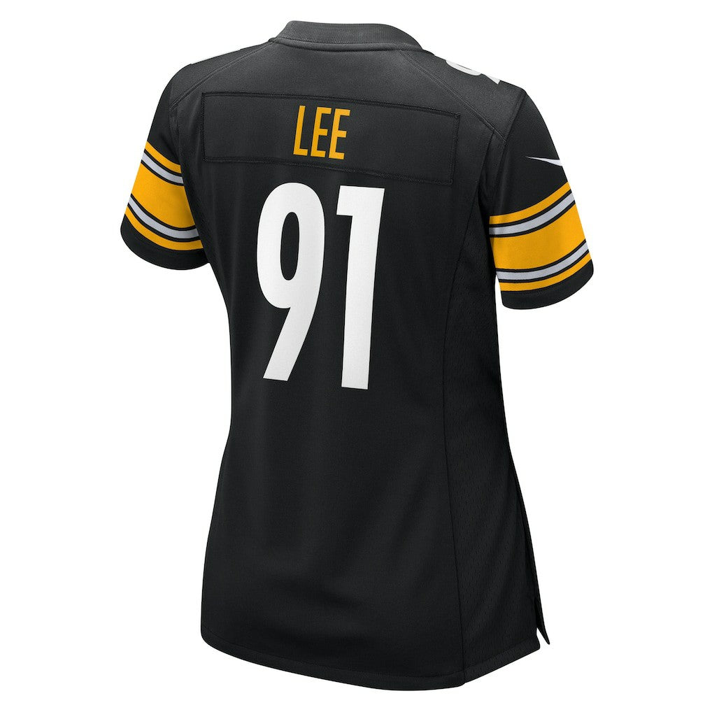 Logan Lee Pittsburgh Steelers Women's Team Game Jersey - Black Jerseys