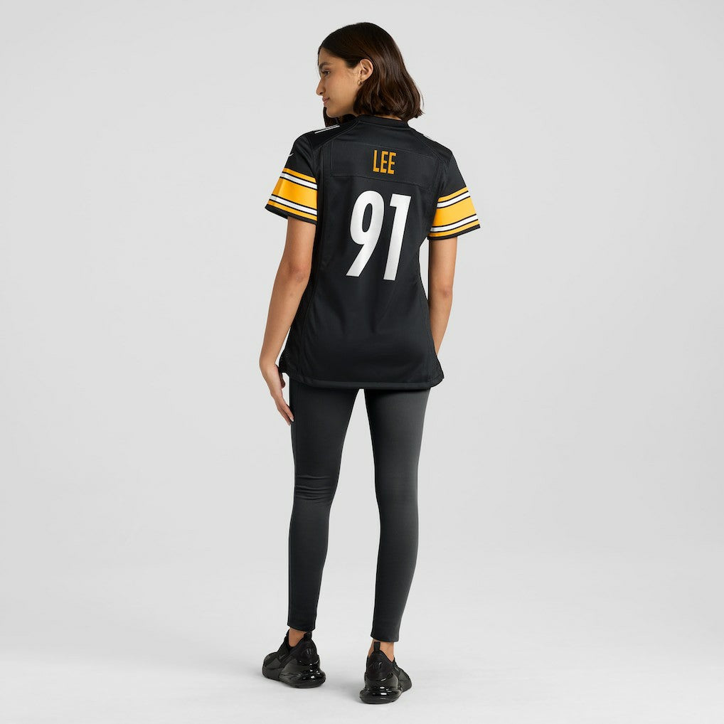 Logan Lee Pittsburgh Steelers Women's Team Game Jersey - Black Jerseys