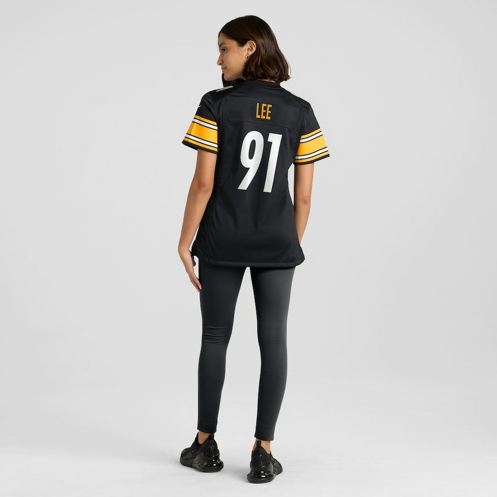 Logan Lee Pittsburgh Steelers Women's Team Game Jersey - Black Jerseys