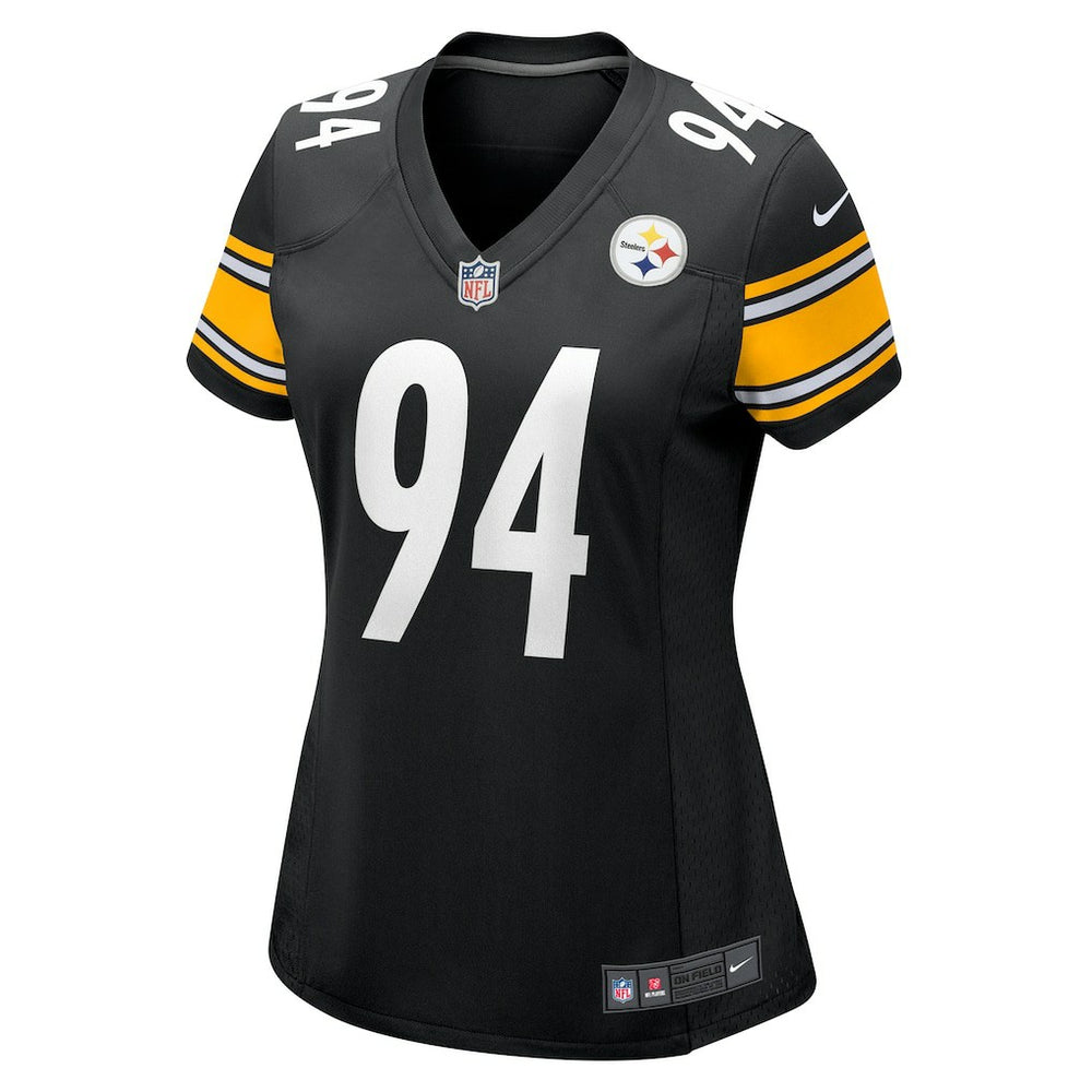 Dean Lowry Pittsburgh Steelers Women's Team Game Jersey - Black Jerseys