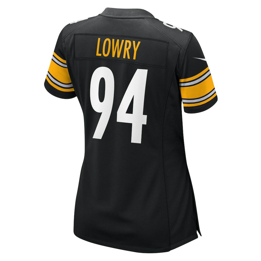 Dean Lowry Pittsburgh Steelers Women's Team Game Jersey - Black Jerseys