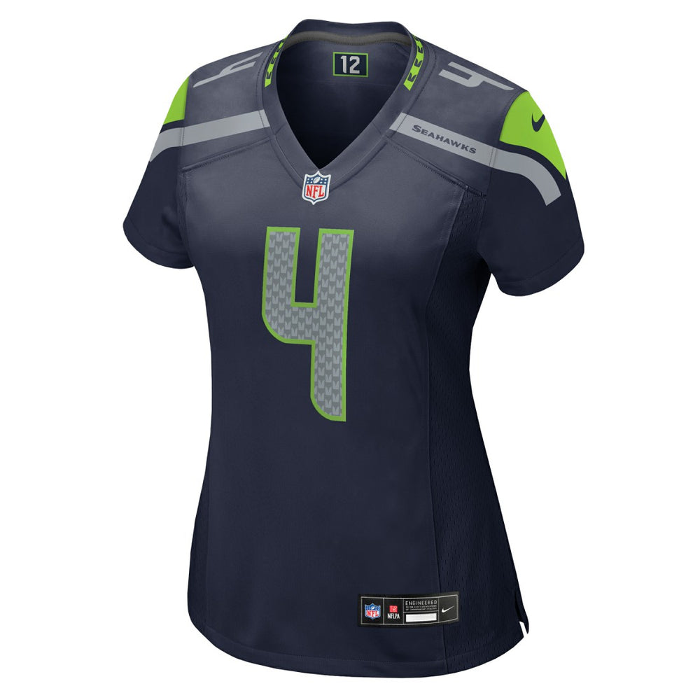 Michael Dickson Seattle Seahawks Women's Team Game Jersey - College Navy Jerseys